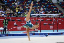 İslamiada çərçivəsində bədii gimnastika üzrə yarışlara start verildi (FOTO)