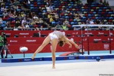 İslamiada çərçivəsində bədii gimnastika üzrə yarışlara start verildi (FOTO)