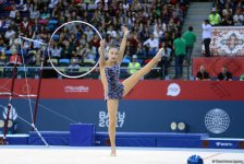 İslamiada çərçivəsində bədii gimnastika üzrə yarışlara start verildi (FOTO)
