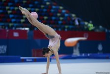 İslamiada çərçivəsində bədii gimnastika üzrə yarışlara start verildi (FOTO)