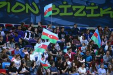 İslamiada çərçivəsində bədii gimnastika üzrə yarışlara start verildi (FOTO)
