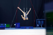 İslamiada çərçivəsində bədii gimnastika üzrə yarışlara start verildi (FOTO)