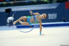 İslamiada çərçivəsində bədii gimnastika üzrə yarışlara start verildi (FOTO)