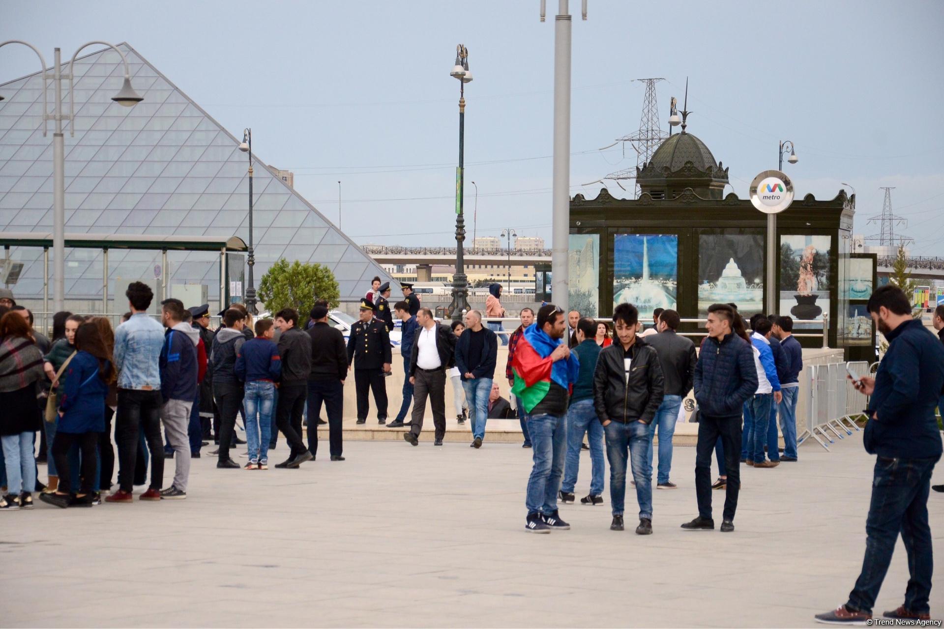 IV İslam Həmrəyliyi Oyunlarının açılışına dəqiqələr qalır (FOTO)