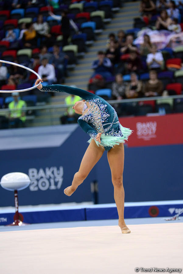 İslamiada çərçivəsində bədii gimnastika üzrə yarışlara start verildi (FOTO)