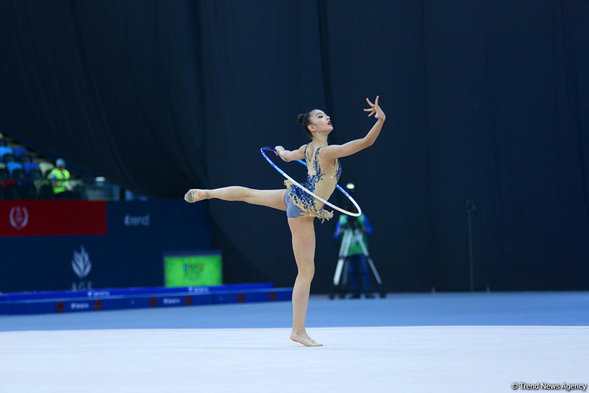 İslamiada çərçivəsində bədii gimnastika üzrə yarışlara start verildi (FOTO)