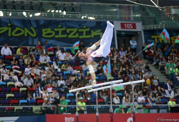 İslamiada çərçivəsində idman gimnastikası üzrə yarışlar keçirilir (FOTO)
