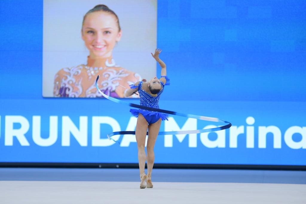İslamiadada bədii gimnastika üzrə yarışların ikinci günü FOTOLARDA 