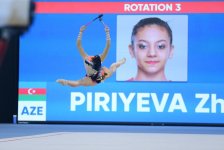 İslamiadada bədii gimnastika üzrə yarışların ikinci günü FOTOLARDA 