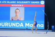 İslamiadada bədii gimnastika üzrə yarışların ikinci günü FOTOLARDA 