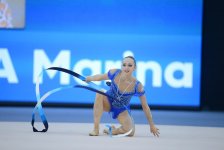 İslamiadada bədii gimnastika üzrə yarışların ikinci günü FOTOLARDA 