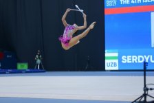 İslamiadada bədii gimnastika üzrə yarışların ikinci günü FOTOLARDA 