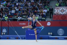 İslamiadada bədii gimnastika üzrə yarışların ikinci günü FOTOLARDA 