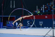 İslamiadada bədii gimnastika üzrə yarışların ikinci günü FOTOLARDA 