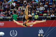 Birinci vitse-prezident Mehriban Əliyeva İslamiadada bədii gimnastika yarışlarının qaliblərini mükafatlandırıb (FOTO)