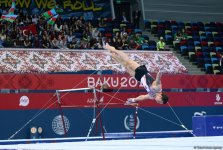 İslamiada çərçivəsində idman gimnastikası üzrə yarışlar keçirilir (FOTO)