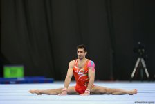 İslamiada çərçivəsində idman gimnastikası üzrə yarışlar keçirilir (FOTO)