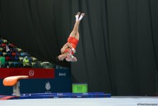 İslamiada çərçivəsində idman gimnastikası üzrə yarışlar keçirilir (FOTO)