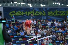 İslamiada çərçivəsində idman gimnastikası üzrə yarışlar keçirilir (FOTO)