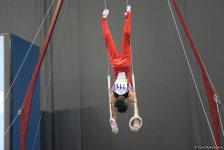 İslamiada çərçivəsində idman gimnastikası üzrə yarışlara start verildi (FOTO)