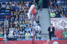 İslamiada çərçivəsində idman gimnastikası üzrə yarışlara start verildi (FOTO)