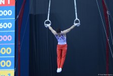 İslamiada çərçivəsində idman gimnastikası üzrə yarışlara start verildi (FOTO)