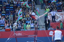 İslamiada çərçivəsində idman gimnastikası üzrə yarışlara start verildi (FOTO)
