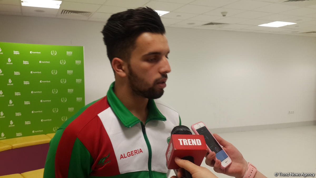 Əlcəzairli gimnast: İslam oyunlarında Türkiyəni əsas rəqib hesab edirəm