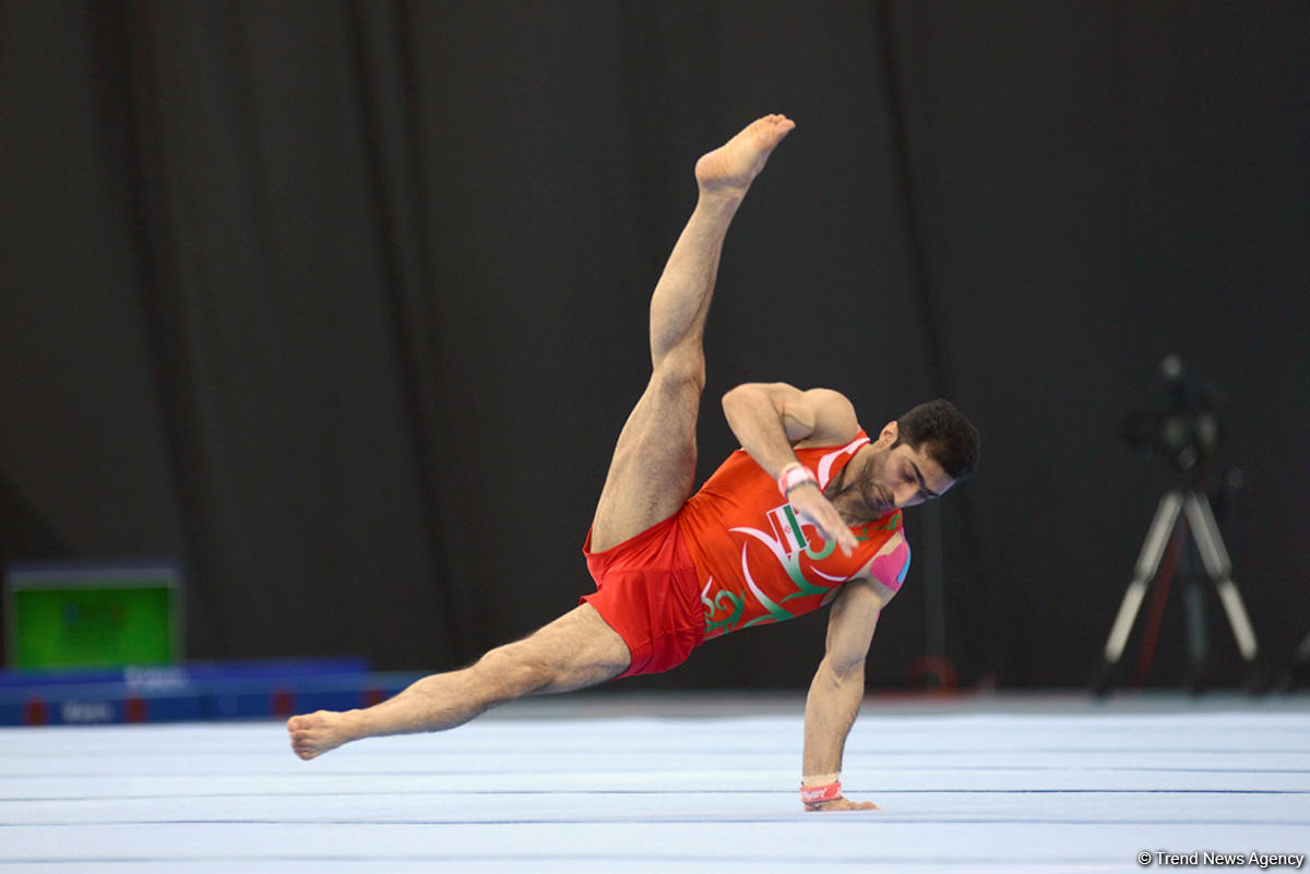 İslamiada çərçivəsində idman gimnastikası üzrə yarışlar keçirilir (FOTO)