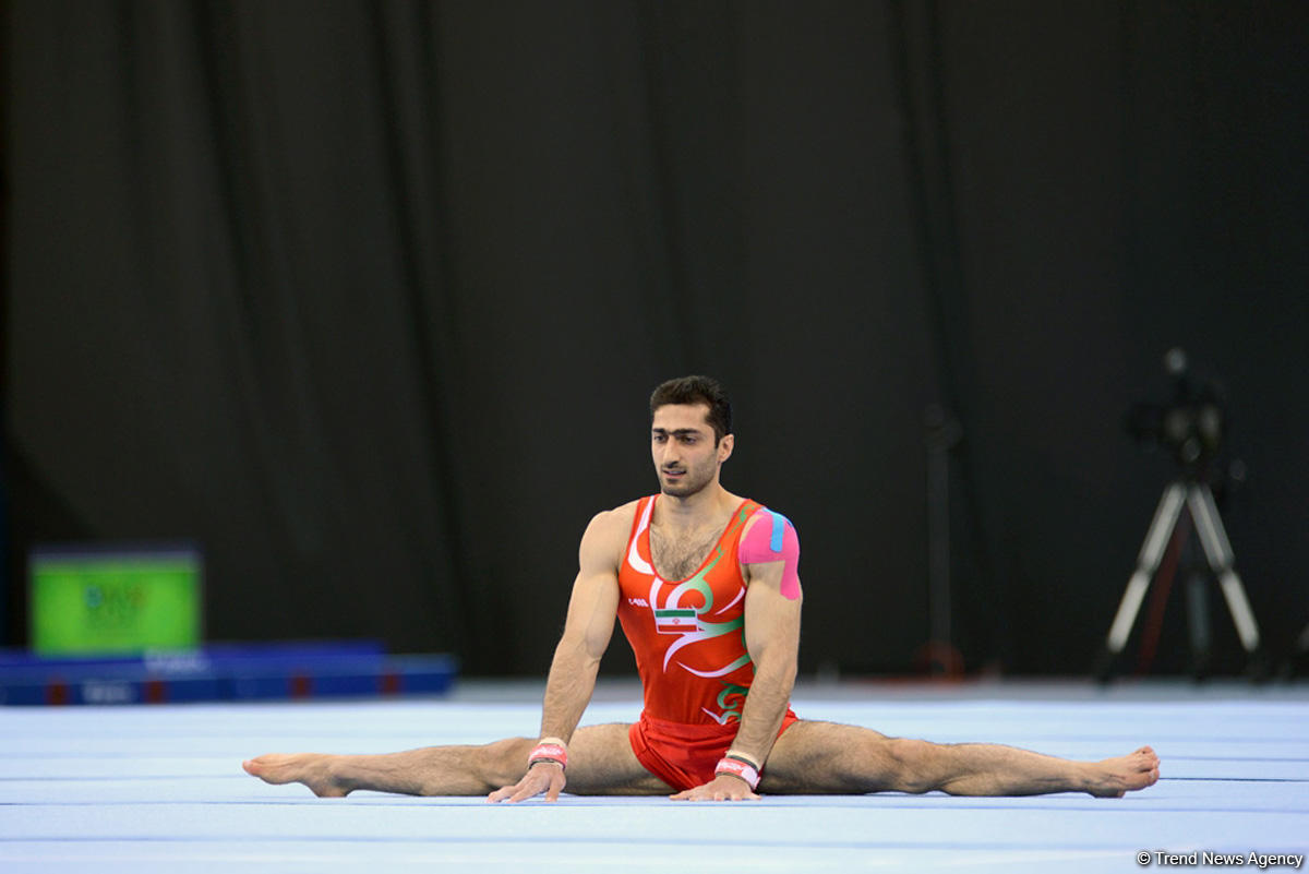 İslamiada çərçivəsində idman gimnastikası üzrə yarışlar keçirilir (FOTO)