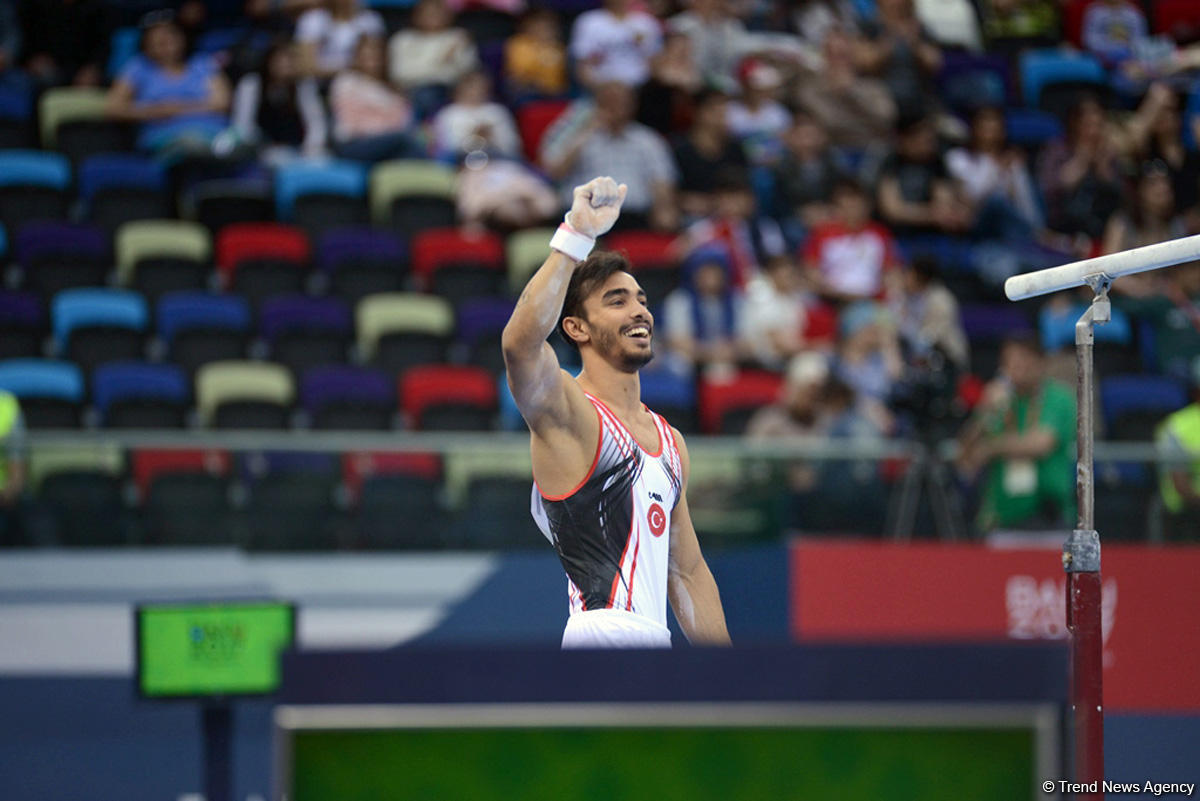 İslamiada çərçivəsində idman gimnastikası üzrə yarışlar keçirilir (FOTO)