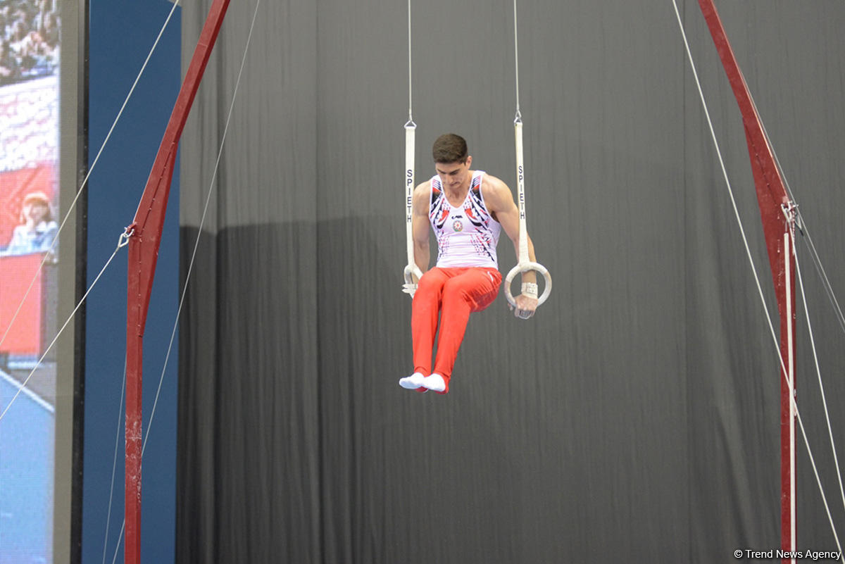 İslamiada çərçivəsində idman gimnastikası üzrə yarışlara start verildi (FOTO)