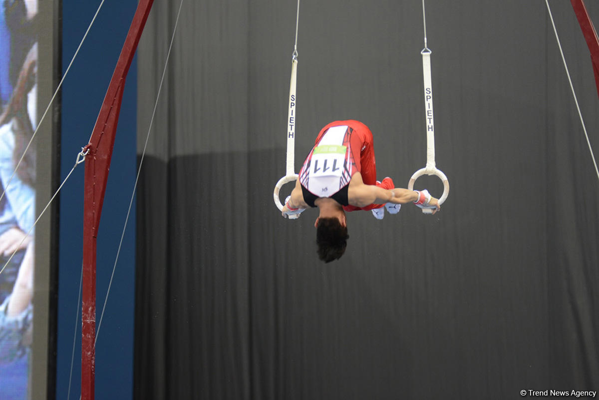 İslamiada çərçivəsində idman gimnastikası üzrə yarışlara start verildi (FOTO)