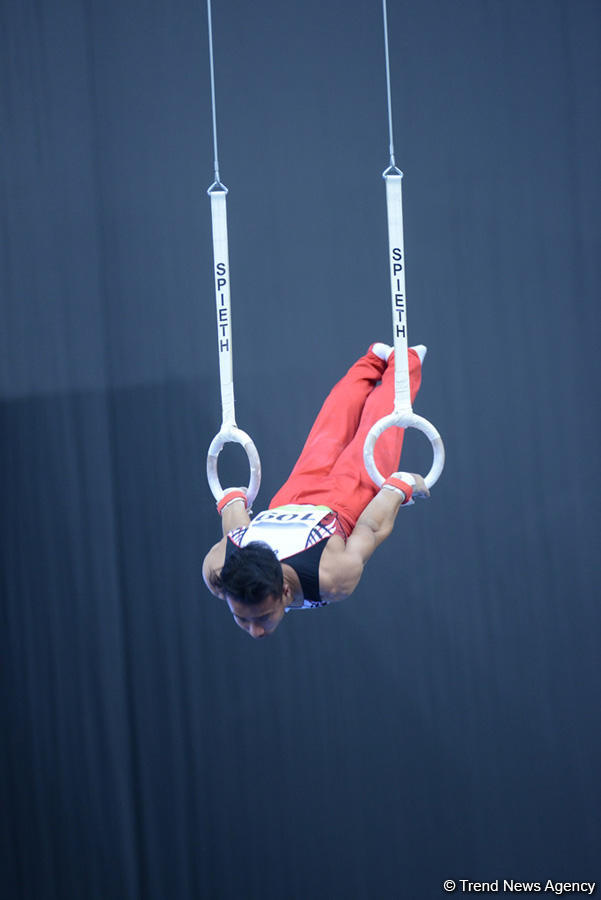 İslamiada çərçivəsində idman gimnastikası üzrə yarışlara start verildi (FOTO)