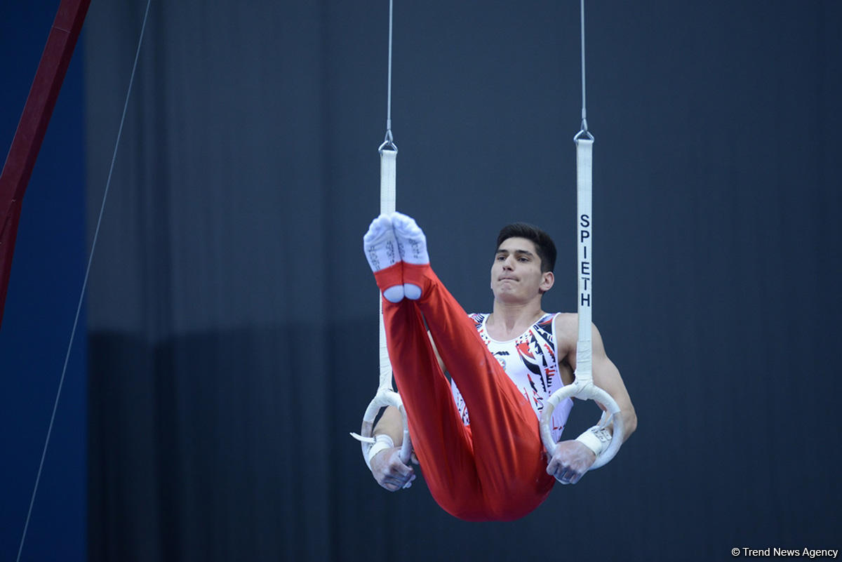 İslamiada çərçivəsində idman gimnastikası üzrə yarışlara start verildi (FOTO)