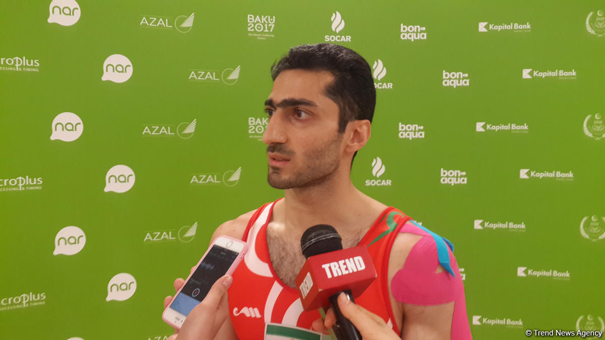 Bakıda İslamiada çərçivəsində kişi idman gimnastikasında yeni element təqdim olunub