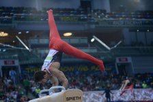 İslamiadanın idman gimnastikası yarışlarında ikinci günə start verilib (FOTO)