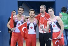 İslamiadanın idman gimnastikası yarışlarında ikinci günə start verilib (FOTO)