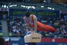İslamiadanın idman gimnastikası yarışlarında ikinci günə start verilib (FOTO)