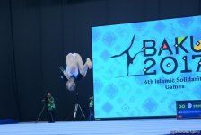 İslamiadanın idman gimnastikası yarışlarında ikinci günə start verilib (FOTO)
