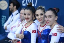 İslamiadanın idman gimnastikası yarışlarında ikinci günə start verilib (FOTO)