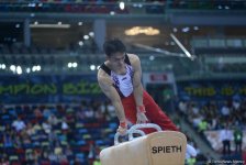 İslamiadada idman gimnastikası üzrə kişilərdən ibarət Azərbaycan komandası gümüş medal qazanıb (FOTO) (YENİLƏNİB)