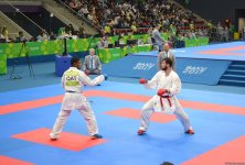 IV İslam Həmrəyliyi Oyunları çərçivəsində karate üzrə yarışlar keçirilir (FOTOREPORTAJ)