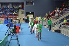 IV İslam Həmrəyliyi Oyunları çərçivəsində karate üzrə yarışlar keçirilir (FOTOREPORTAJ)