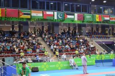 IV İslam Həmrəyliyi Oyunları çərçivəsində karate üzrə yarışlar keçirilir (FOTOREPORTAJ)