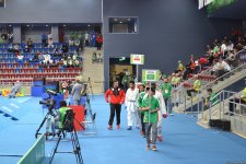 IV İslam Həmrəyliyi Oyunları çərçivəsində karate üzrə yarışlar keçirilir (FOTOREPORTAJ)