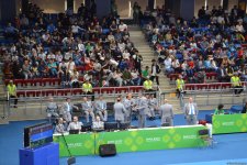 IV İslam Həmrəyliyi Oyunları çərçivəsində karate üzrə yarışlar keçirilir (FOTOREPORTAJ)