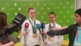 Marina Durunda: Mənim üçün öz ölkəmdə kürsüdə durmaq və ölkəmin himnini oxumaq böyük şərəfdir