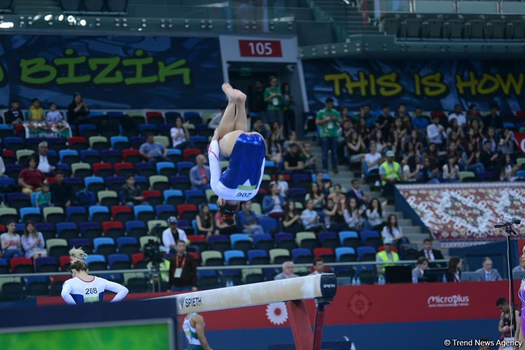 İslamiadanın idman gimnastikası yarışlarında ikinci günə start verilib (FOTO)