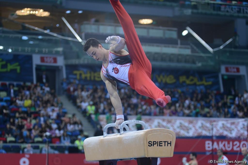 İslamiadanın idman gimnastikası yarışlarında ikinci günə start verilib (FOTO)